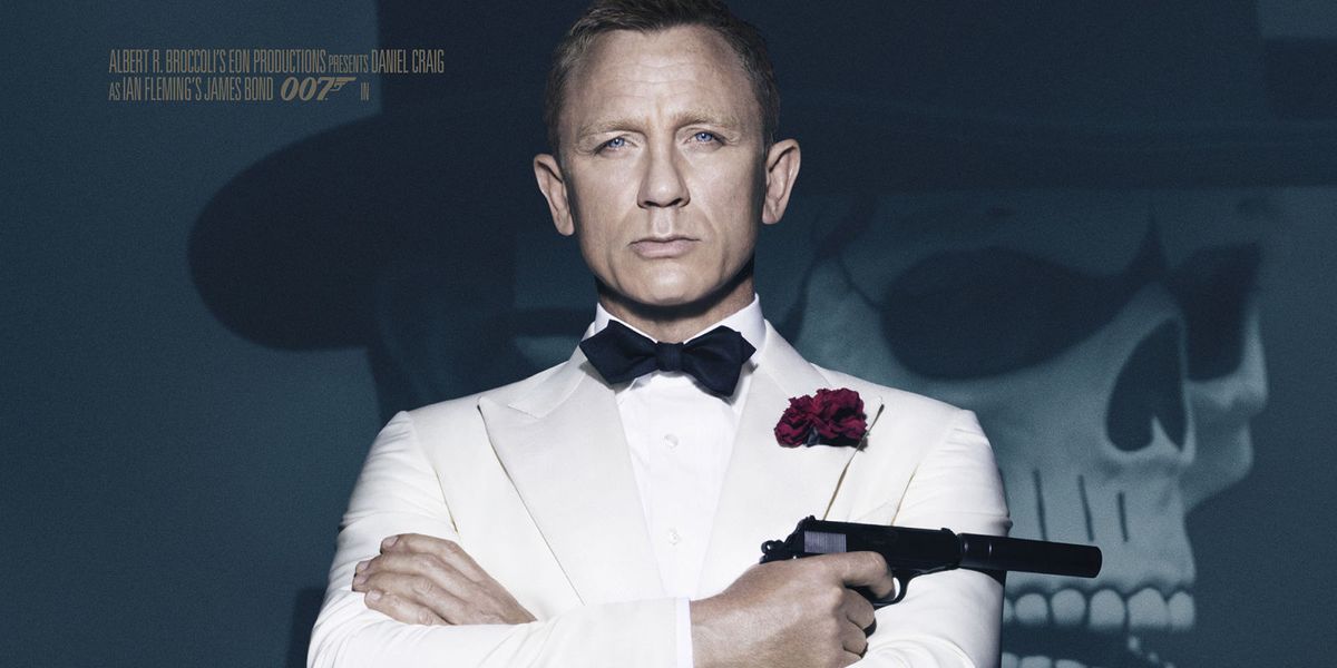 New Spectre Poster Shows James Bond In A White Dinner Jacket