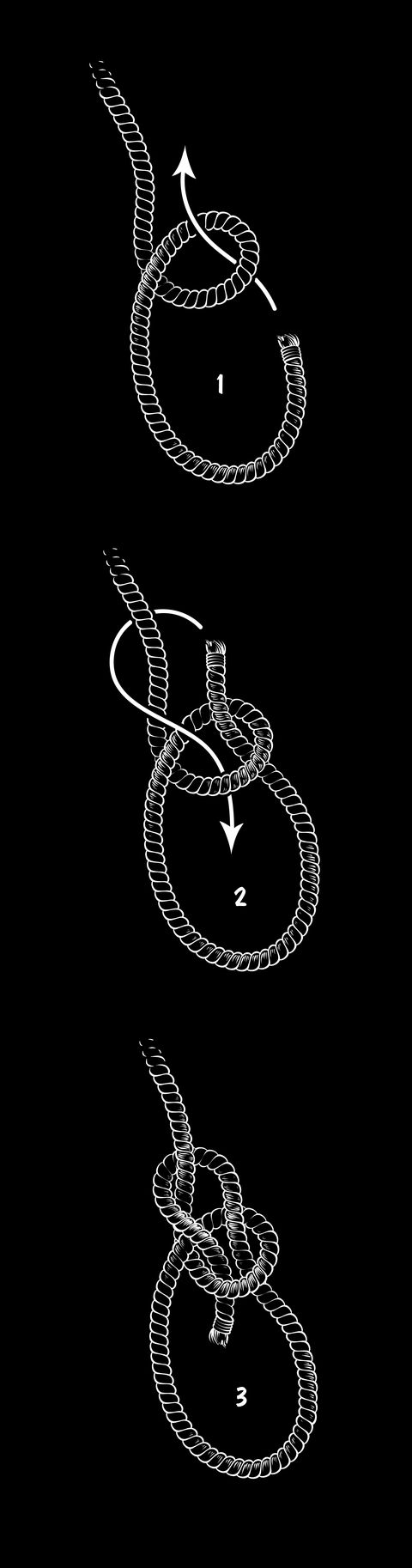 how to tie a bowline knot