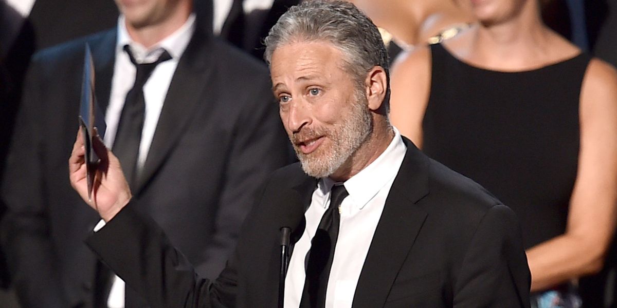 Jon Stewart Has a Few Words About Donald Trump's Presidential Campaign