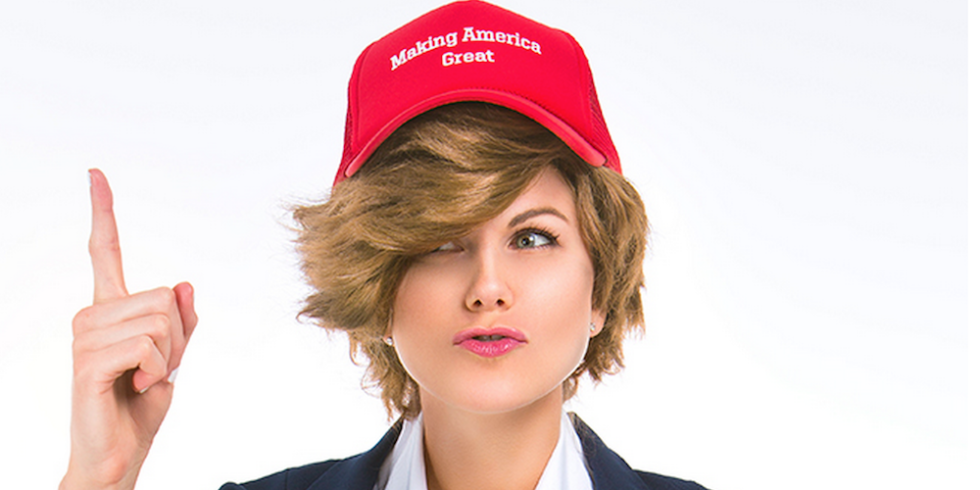 trump halloween costume