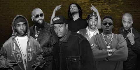 gangsta rappers