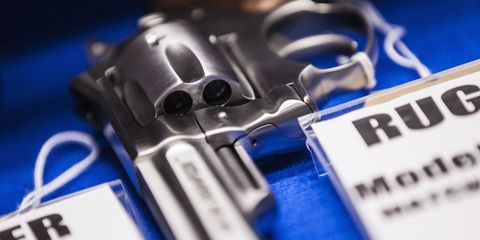 Electric blue, Trigger, Majorelle blue, Cobalt blue, Air gun, Gun accessory, Gun barrel, Revolver, Keychain, 