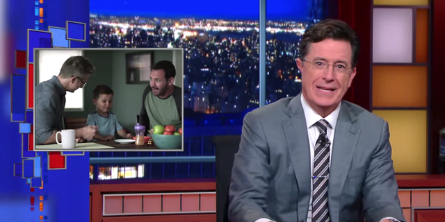 Stephen Colbert Shuts Down One Million Moms Attack Against Gay