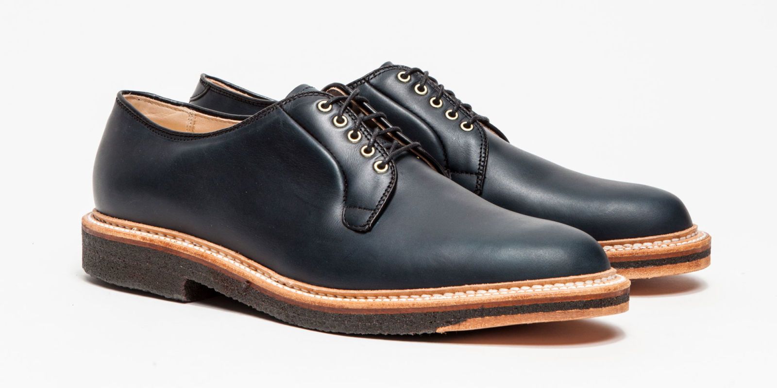 The Footwear Fix: Alden Dooley Plain-Toe Blucher Courtesy: Need Supply Co.