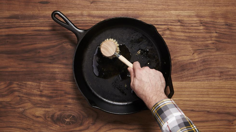 Cast Iron Skillet - Won't Rust or Chip