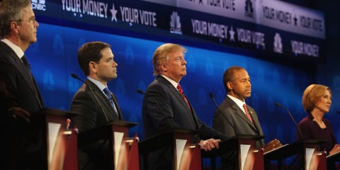 Nobody On Stage Tonight Will Be President