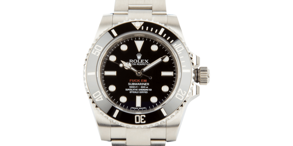 Supreme and Rolex Collaboration Watch 