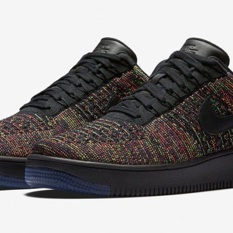 Nike air force 1 cheap multicolor flyknit