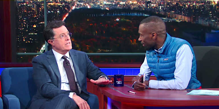 Colbert's Interview with #BlackLivesMatter Leader DeRay McKesson Was ...