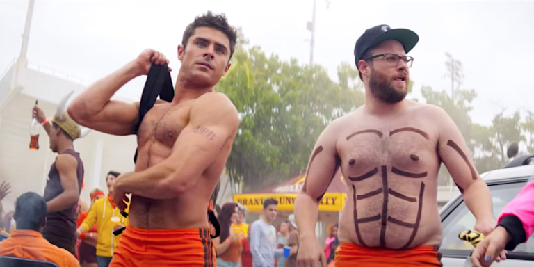 Neighbors 2' Trailer Is Hilarious With the Return of Zac Efron (Who Still  Can't Find His Shirt)