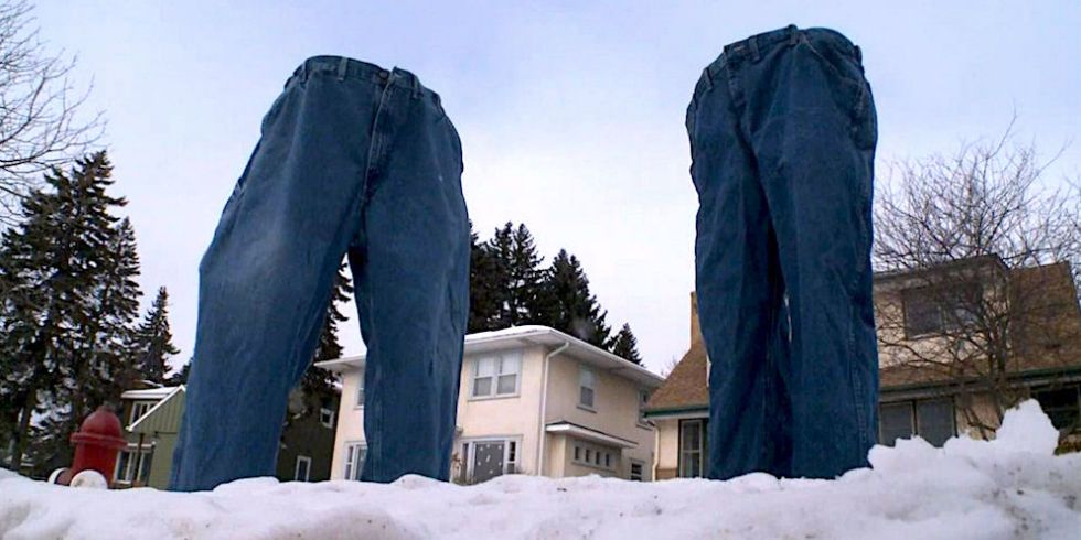 Vintage Men Black Denim Jeans Regular High Waisted Trousers Unused  Deadstock Pants Size L 34 - Etsy
