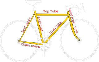 Bicycle frame, Bicycle tire, Bicycle fork, Yellow, Bicycles--Equipment and supplies, Bicycle handlebar, Bicycle part, Bicycle accessory, Bicycle, Bicycle wheel rim, 