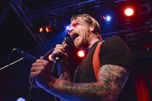 Eagles of Death Metal lead singer Jesse Hughes.