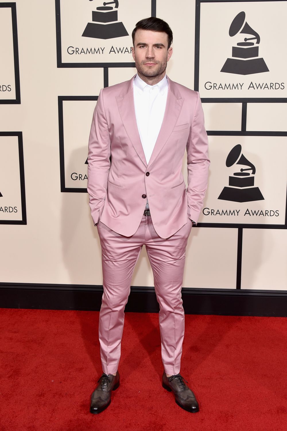 Tuxedo dress hot sale grammys