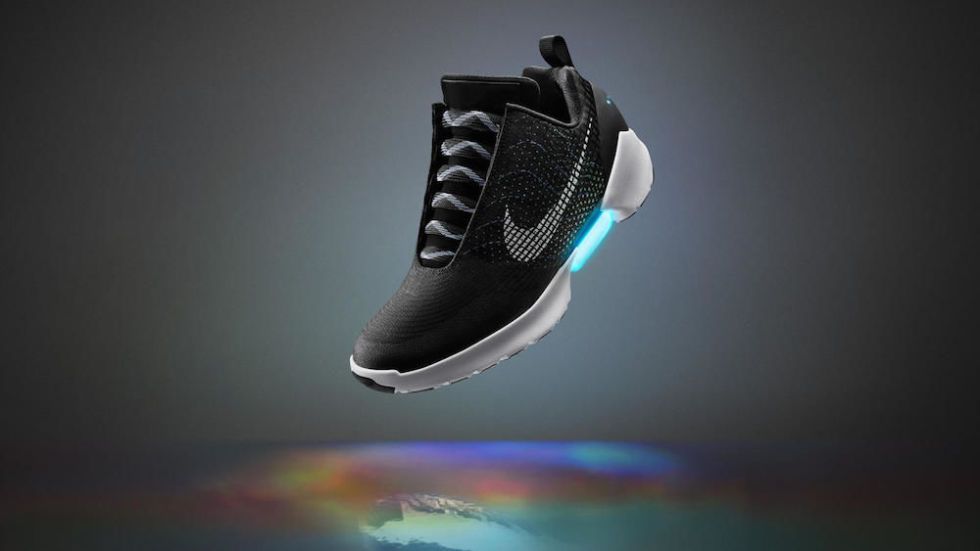 Nike s Self Lacing Sneakers Are Already Re Selling for 10 000