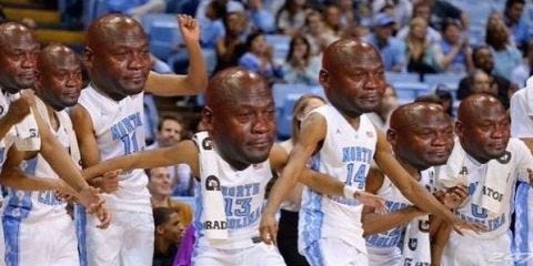 Crying Jordan Meme Real Jordan Wasn T Crying Crying Jordan Meme Real Jordan Wasn T Crying