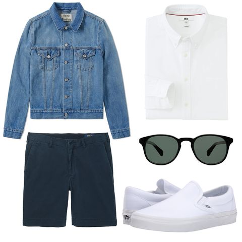 Blue, Product, Collar, Sleeve, Textile, Dress shirt, White, Pattern, Denim, Style, 