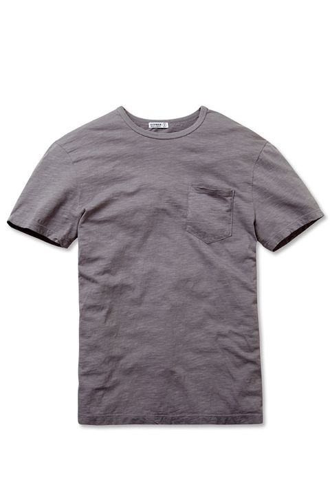 <p>One solid T-shirt is worth any three-pack of cheap throwaways. This medium-weight slub tee from Buck Mason is made in America and built for the road. Perfect on its own or as an undershirt, it's a basic you won't regret packing for any overground adventure.</p><p><em>Slub Pocket Tee ($30) by Buck Mason, <a href="https://www.buckmason.com/singles/steel-slub-pocket-crew-tee" target="_blank">buckmason.com</a></em></p>