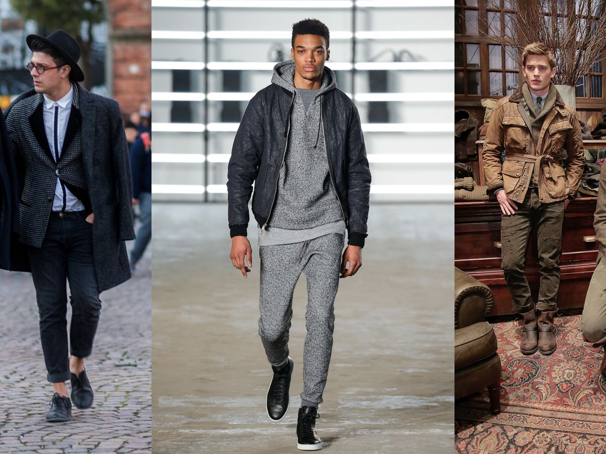 What is the general consensus on men wearing leggings or joggers