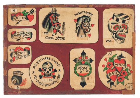 Vintage American Tattoo Designs Vintage American Tattoo Designs