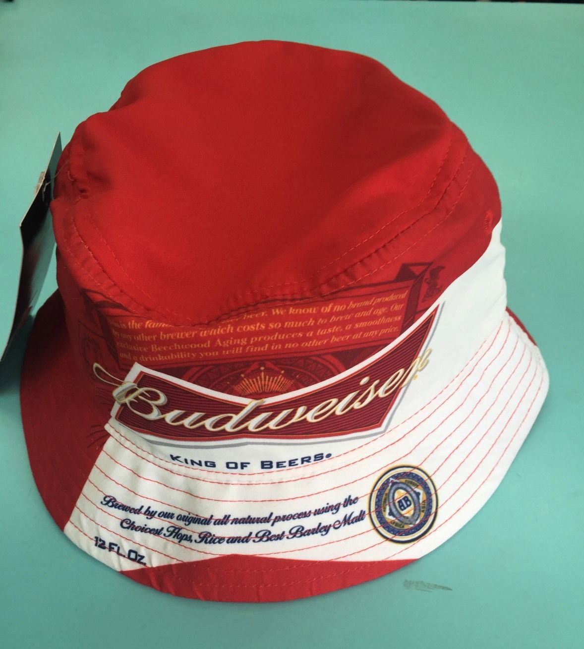 Budweiser bucket best sale hat for sale