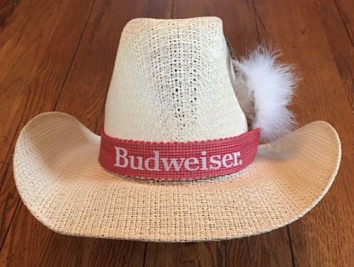 Budweiser, Accessories, Budweiser Cowboy Hat Party Summer July
