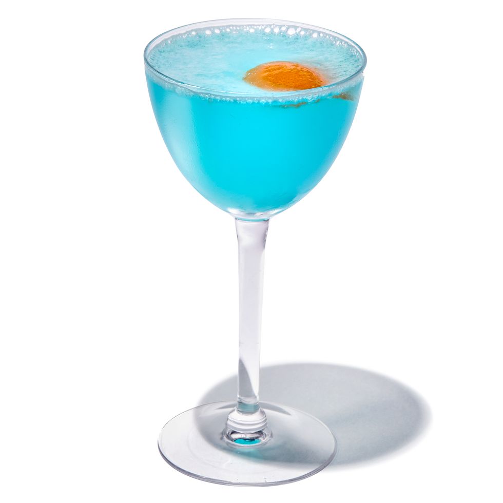 Liquid, Fluid, Blue, Glass, Drinkware, Drink, Alcoholic beverage, Stemware, Tableware, Cocktail, 