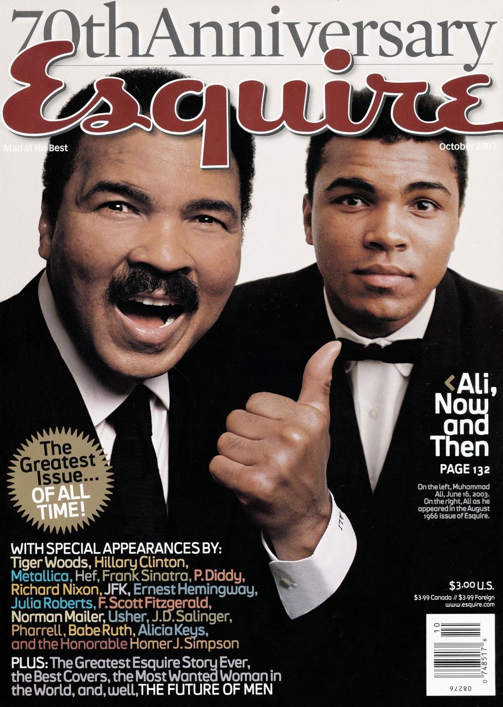 Esquire October 2003 cover