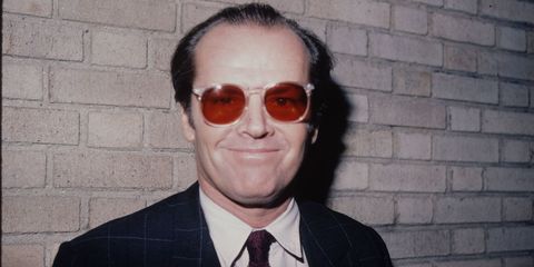 Jack Nicholson in sunglasses