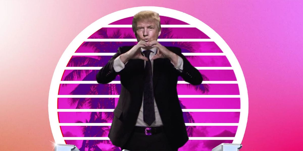 Stop What You're Doing and Watch this Trippy Trump Parody Video