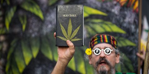 O Come All Ye Faithful to the Cannabis Church