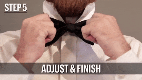 Finger, Collar, Dress shirt, Formal wear, Style, Pattern, Font, Bow tie, Gesture, Thumb, 
