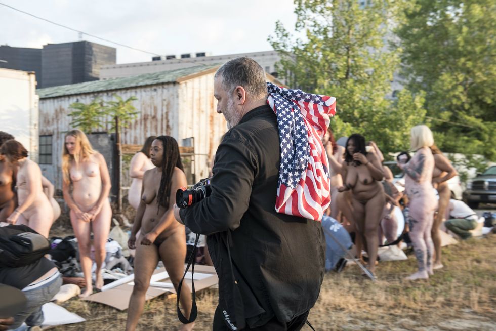 RNC naked protest