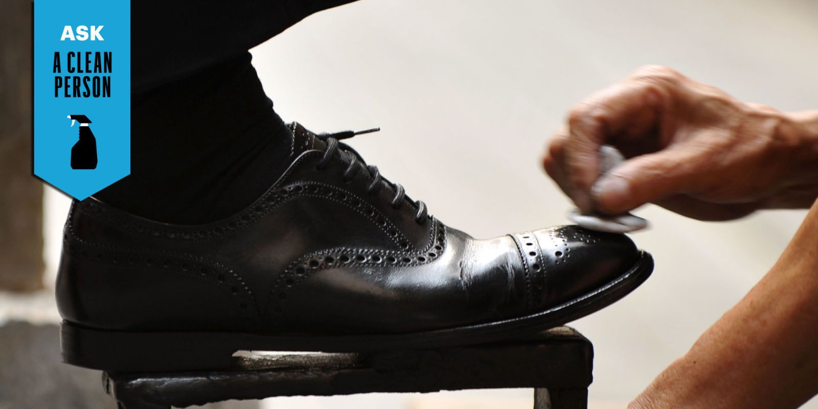 how to clean and polish dress shoes