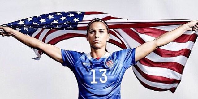 Get a pressed and signed Alex Morgan jersey by heading to our Instagra