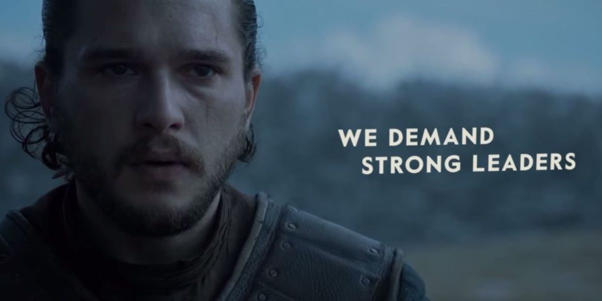 If You're Sick Of Politics, Game Of Thrones Launched Its Own Elections