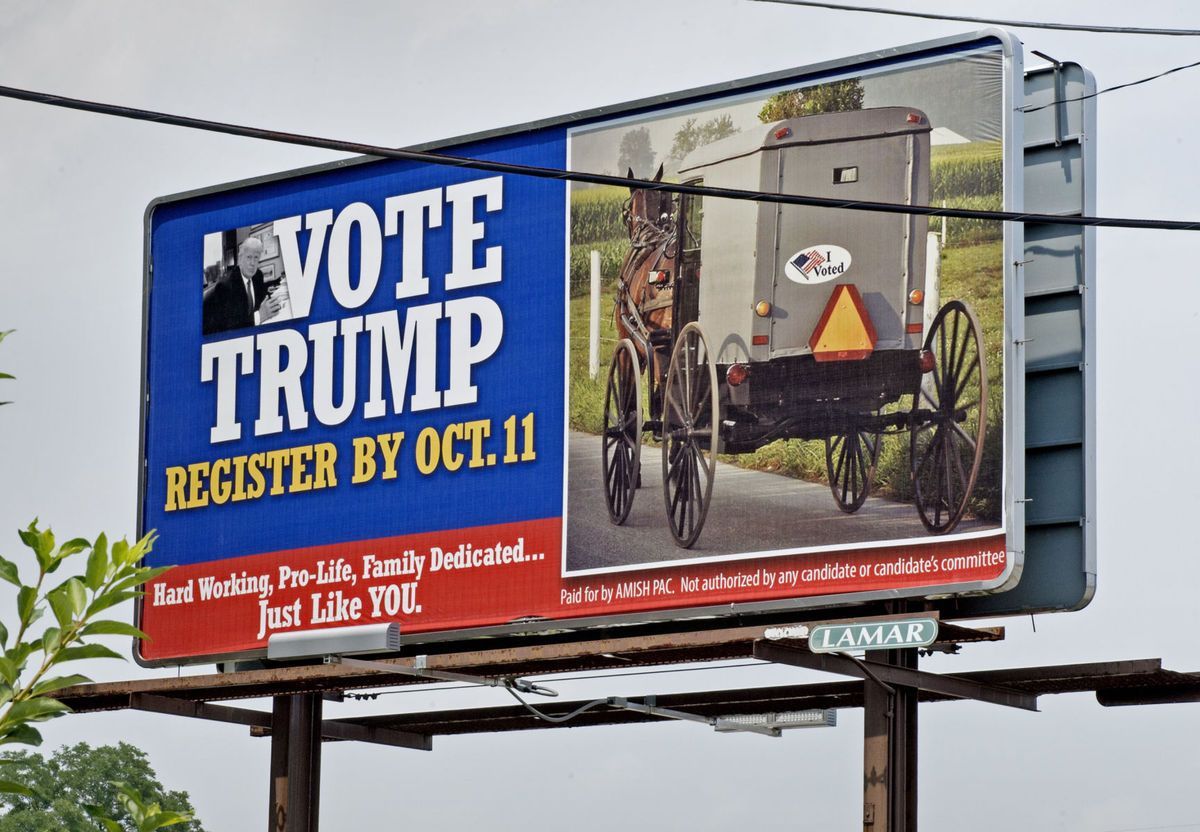 There Is An Amish PAC. It Is Pro-Trump.