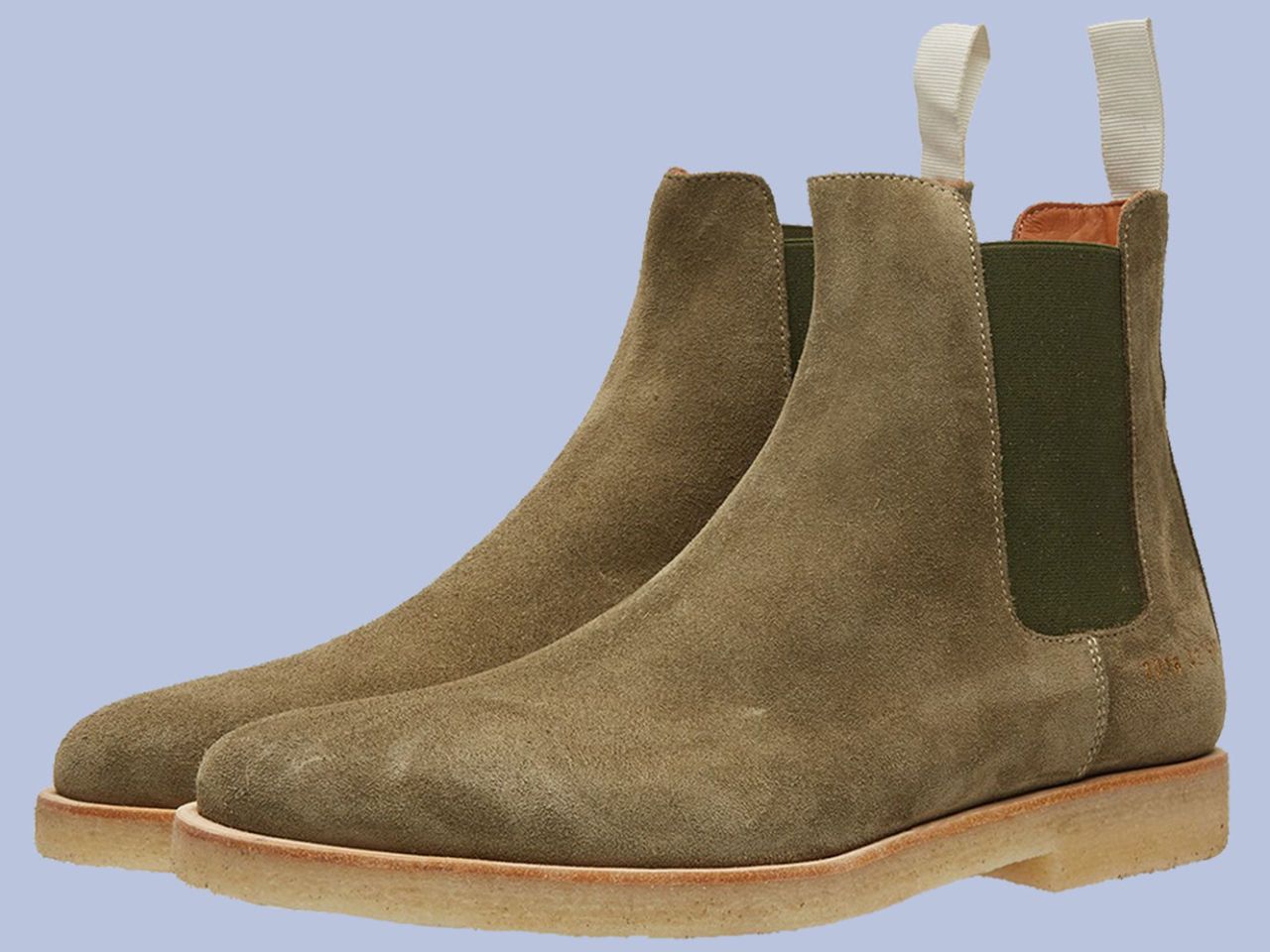 Common projects 2025 chelsea boots olive