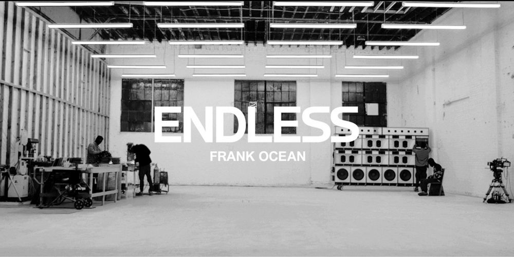 New Frank Ocean Album — Watch the New Visual Record Endless