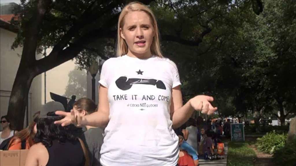 This Nsfw T Shirt Is The Mvp Of The University Of Texas Dildo Heavy Protest 3596