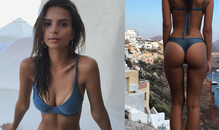 Emily Ratajkowski Naked In Greece Emily Ratajkowski Instagram Photos