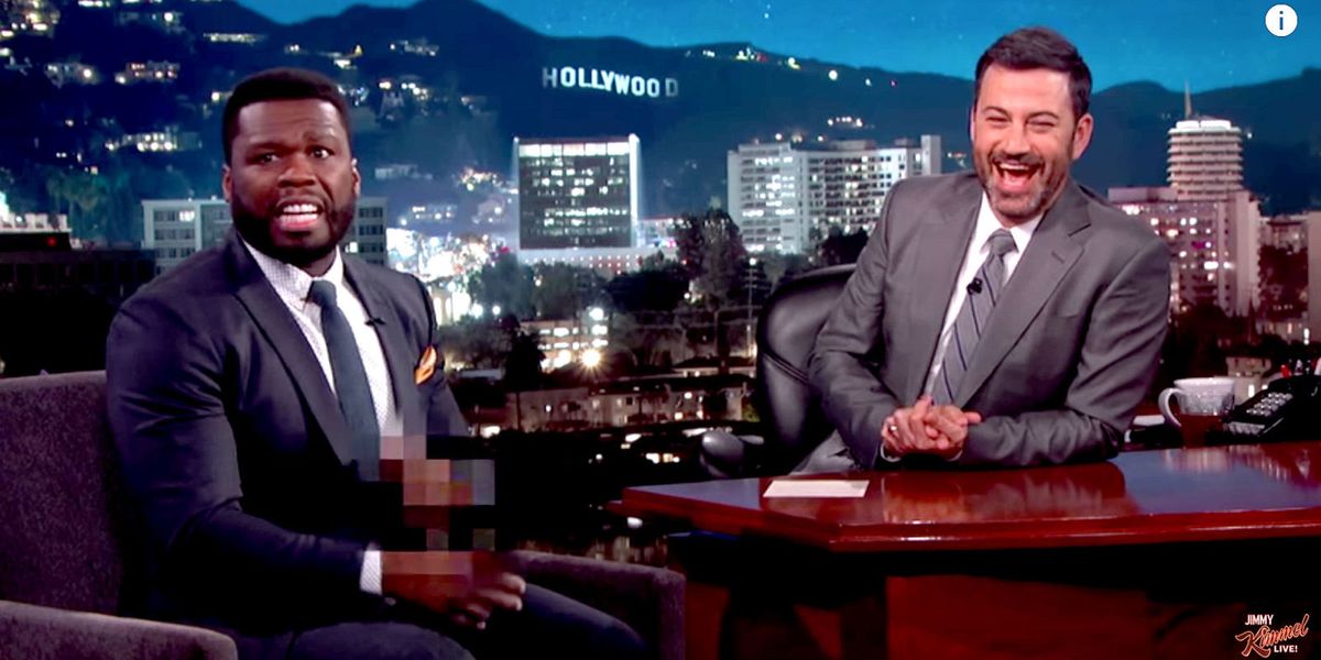 50 Cent Went On Jimmy Kimmel To Explain The Penis Controversy