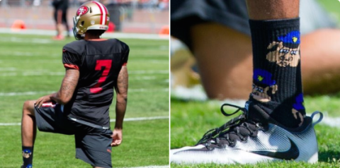 Here's the Thing About Kaepernick's 'Pig Cop' Socks