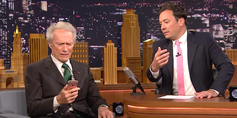 Jimmy Fallon Should Not Have Asked Clint Eastwood to Take a Selfie