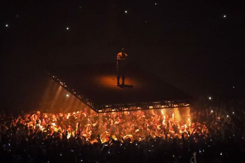 LeBron James Had the Time of His Life at the Kanye Concert