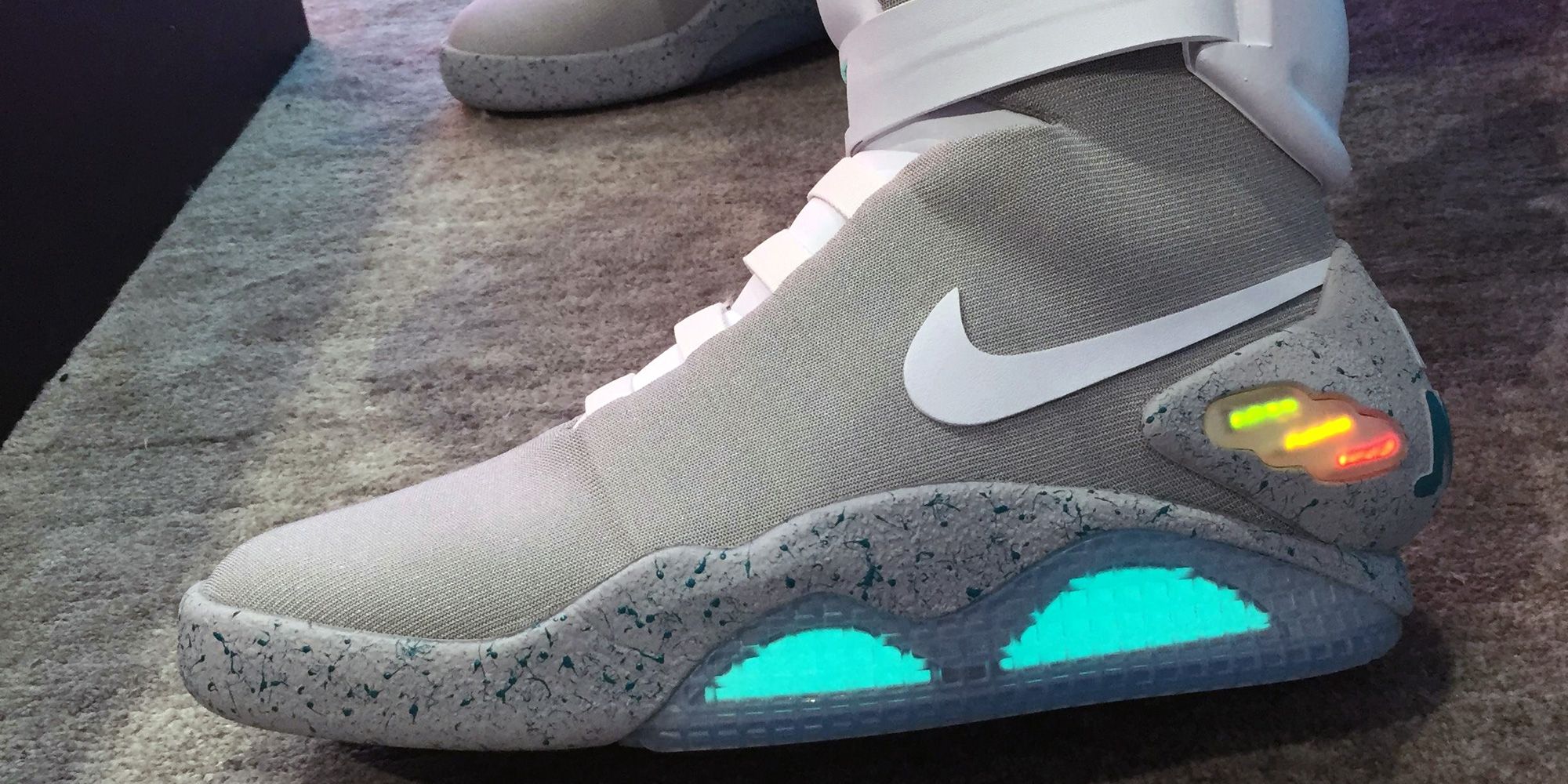 marty mcfly wearing air mags