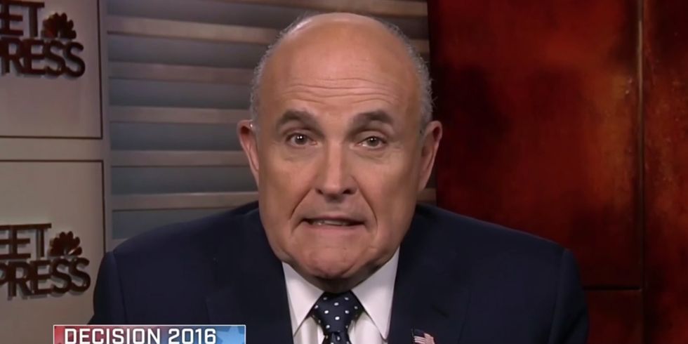 Chuck Todd Served Rudy Giuliani a Cold, Hard Dish of the Truth