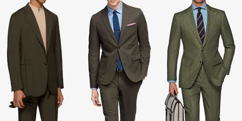 Clothing, Coat, Blue, Dress shirt, Collar, Sleeve, Trousers, Pocket, Suit trousers, Standing, 