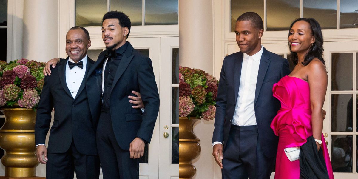 the Rapper and Frank Ocean Some Serious Style to the White House