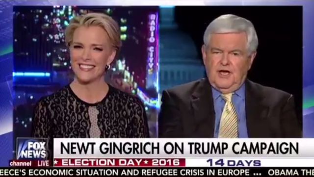 Newt Gingrich Had A Complete Meltdown And Told Megyn Kelly Shes Fascinated With Sex 